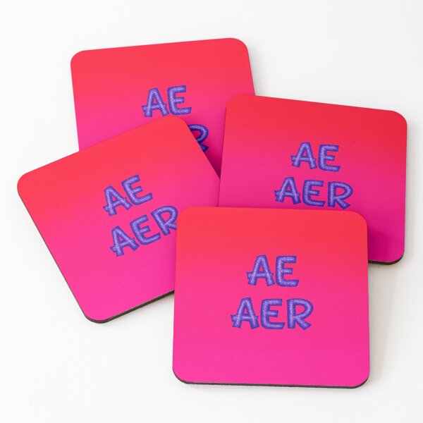 Item preview, Ae Aer Pronouns Merch With Glitter Font designed and sold by ArtbyDannyGavin.