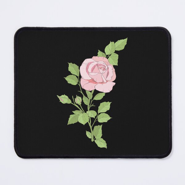 Item preview, One delicate pink rose designed and sold by Tasha-design.