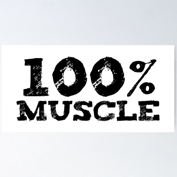 Item preview, 100% MUSCLE designed and sold by izenArtelier.