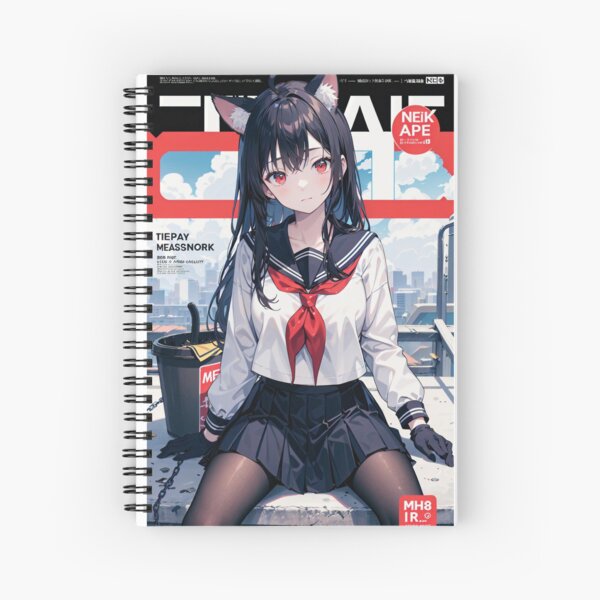 Anime Girl Art Notebook Anime Art Notebook Anime Journal Art Anime