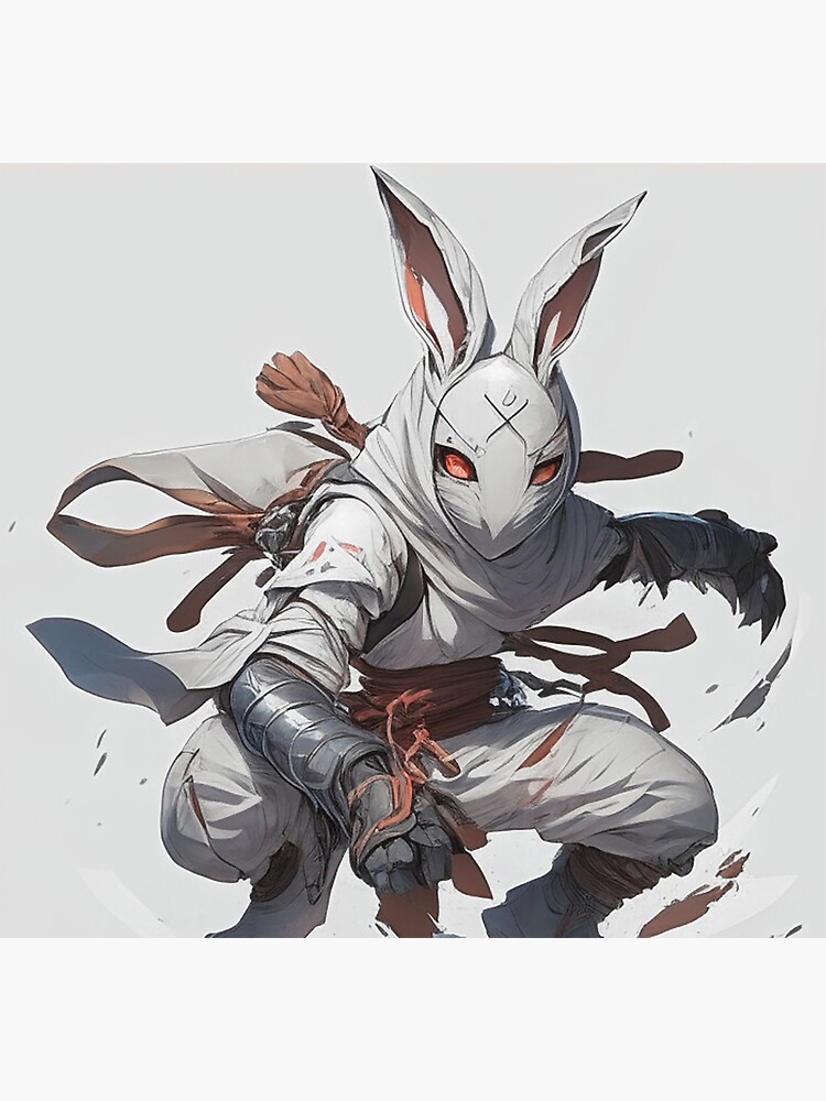 Beautiful kawaii chibi white rabbit in the countryside classic anime  illustration, fine details, ultra sharpness on Craiyon