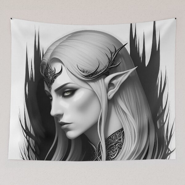 Item preview, Dark Fantasy Female Marbleborn Character 104 designed and sold by Inspire-Imagery.