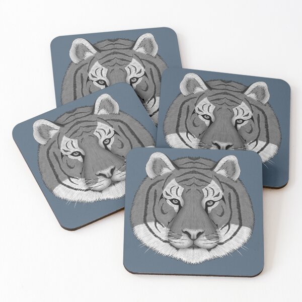 Item preview, Tiger Drawing Black and White designed and sold by LadyRazzMaTaz.