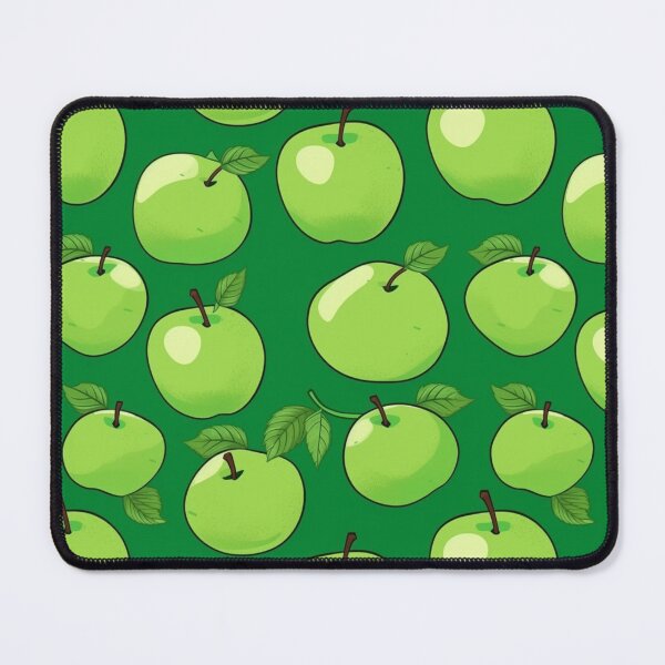 Item preview, Green apple pattern designed and sold by imagenia.