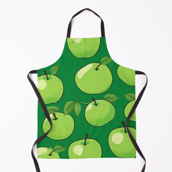 Item preview, Green apple pattern designed and sold by imagenia.