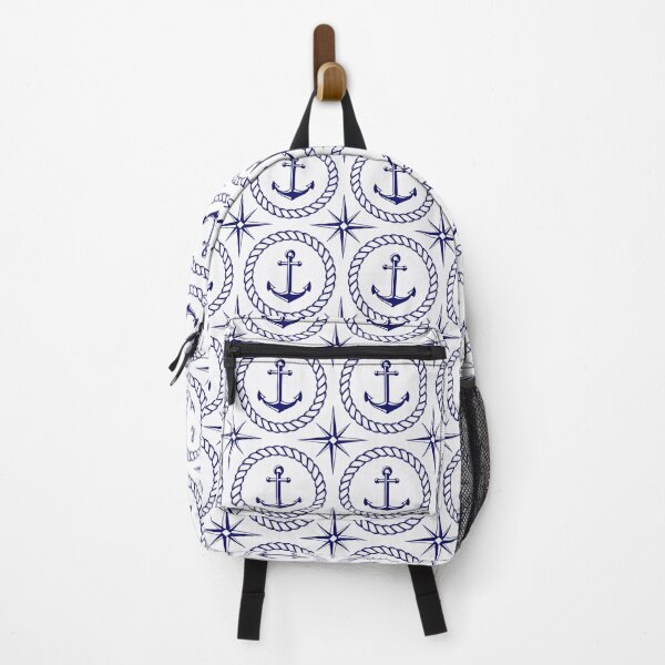 Item preview, Navy Nautical Pattern designed and sold by klephotography.