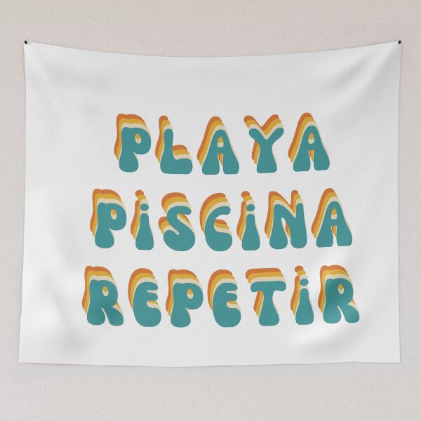 Item preview, playa piscina repetir designed and sold by jkrphoto.
