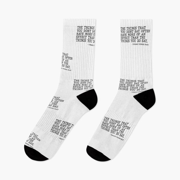 Item preview,  The Things You Dont Say Matter More by Someone Smart Quote designed and sold by AritraSur.