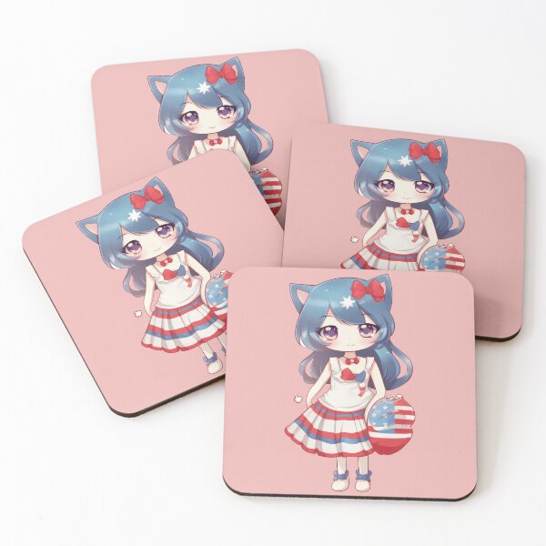 Item preview, Patriotic Neko - Style 3 designed and sold by Good Candy.
