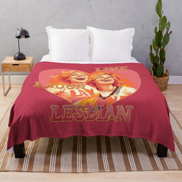Item preview, Live Laugh Lesbian Blonde Heart Design designed and sold by danielliamgill.