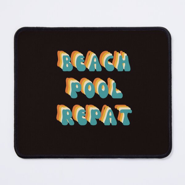 Item preview, beach pool repeat designed and sold by jkrphoto.