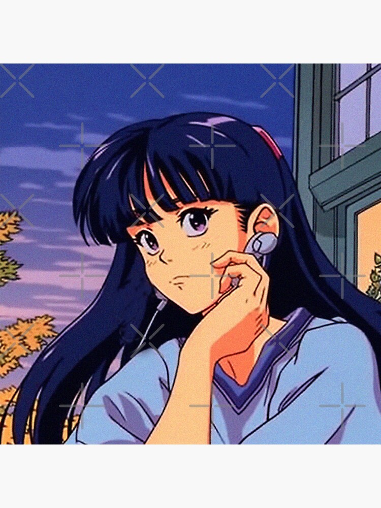 Lofi Hip hop Music - anime lofi girl vibe aesthetic Anime 80s