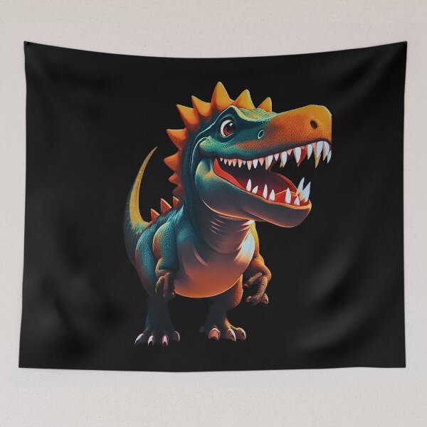 Item preview, Cute Smiling Cartoon Dinosaurs designed and sold by Just Art's Creations colinw2292@gmail.com.