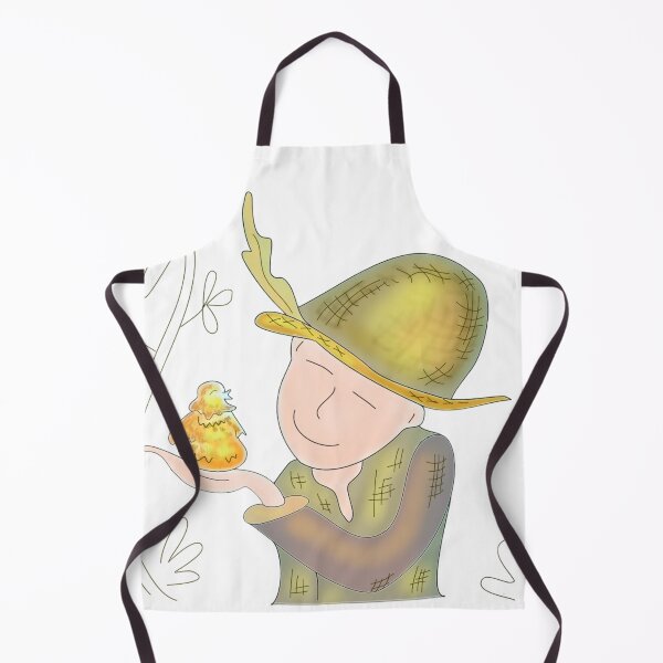 Item preview, the boy looks at the bird designed and sold by bonjourmadame4.