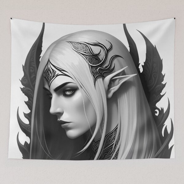 Item preview, Dark Fantasy Female Marbleborn Character 106 designed and sold by Inspire-Imagery.