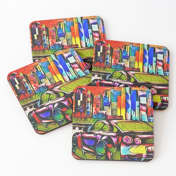Item preview, Purple City Variation designed and sold by SobrenityArt.