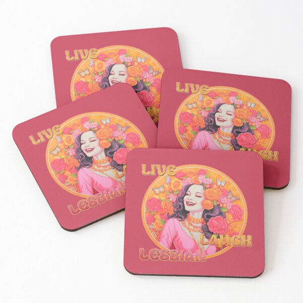 Item preview, Live Laugh Lesbian Floral Design designed and sold by danielliamgill.