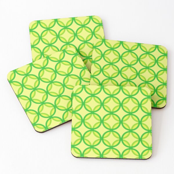 Aperçu de l'œuvre cercles de chartreuse créée et vendue par Abundance Aesthetic.