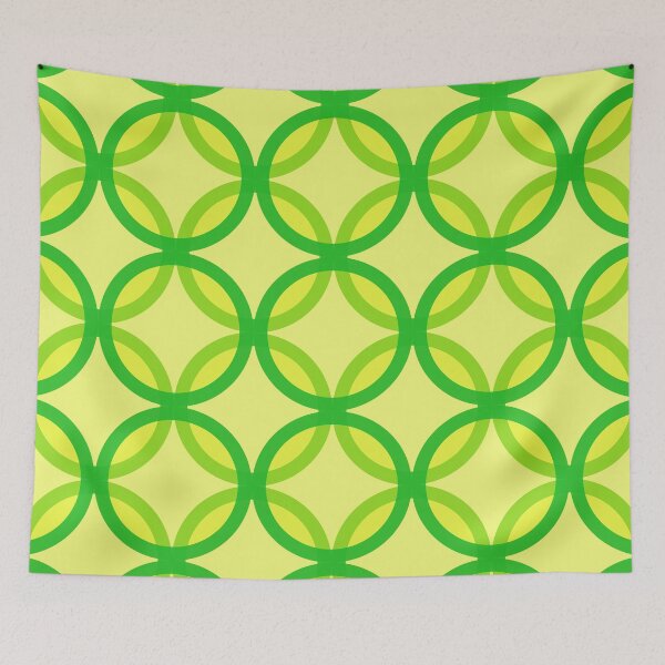 Aperçu de l'œuvre cercles de chartreuse créée et vendue par Abundance Aesthetic.