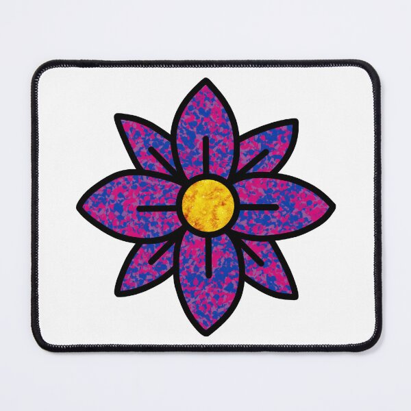 Item preview, Abstract Bisexual Flower designed and sold by SilverFantasy.