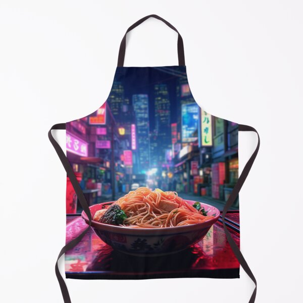 Item preview, Street Eats: Vibrant Ramen in Neon City designed and sold by LukeAiWalker.