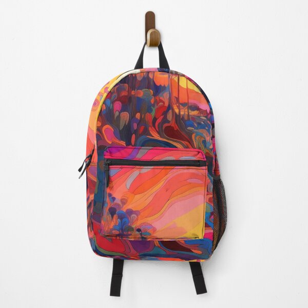 Item preview, Psychedelic Abstract Art Inspired By Nature: Surreal Nature designed and sold by OdysseyArtworks.