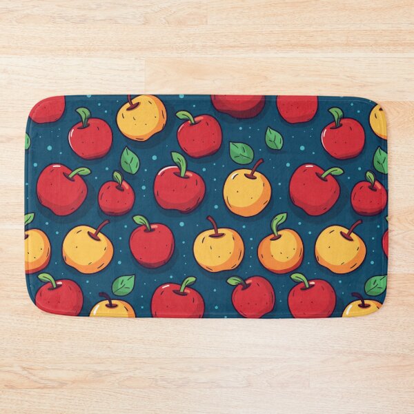 Item preview, Colored apple pattern designed and sold by imagenia.