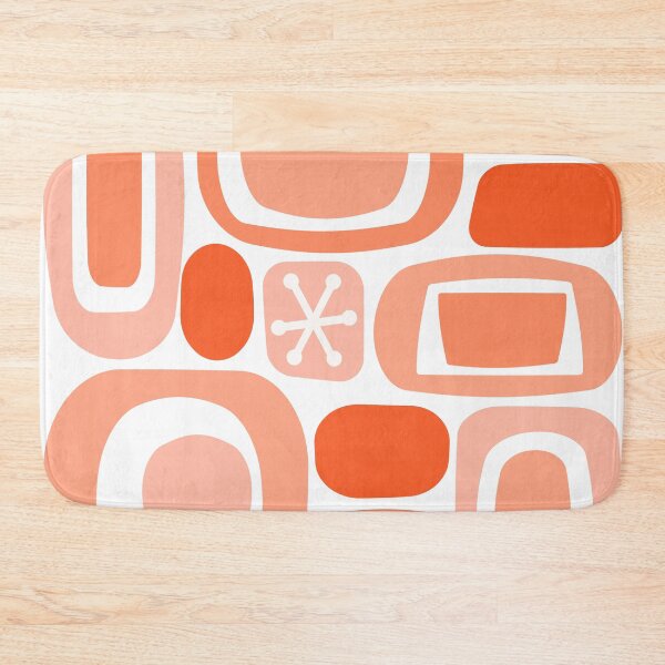 Artikelvorschau, Atomic Age Art Fieldstones Pfirsich entworfen und verkauft von thepixelgarden.