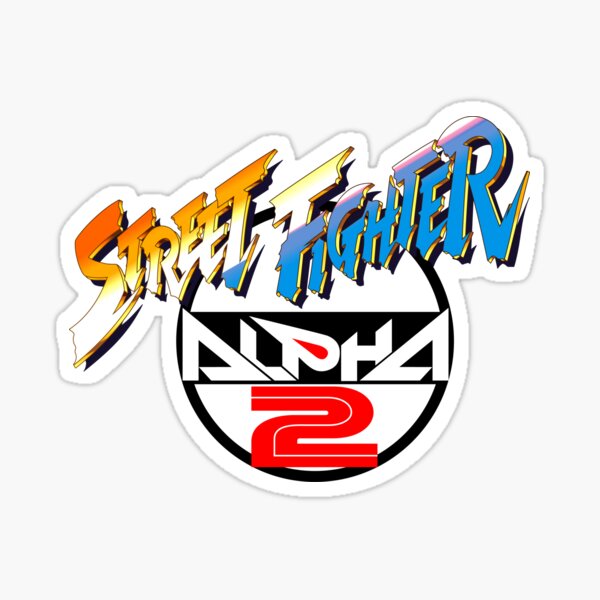 Street FIghter Alpha 3 moves sticker 2 