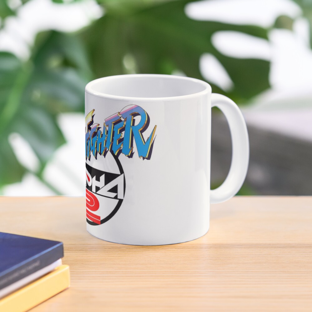 Street Fighter 2 Arcade Ceramic Coffee Cup Mug 11oz Capcom NEW