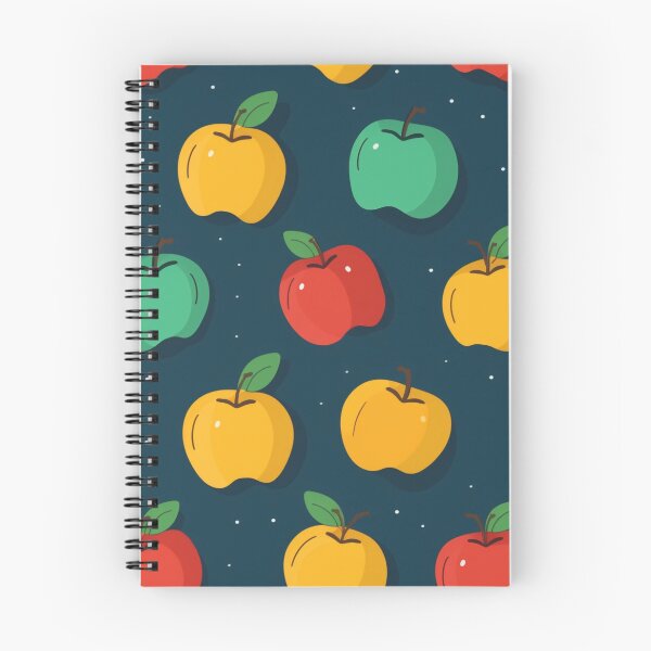 Item preview, Colored apple pattern designed and sold by imagenia.