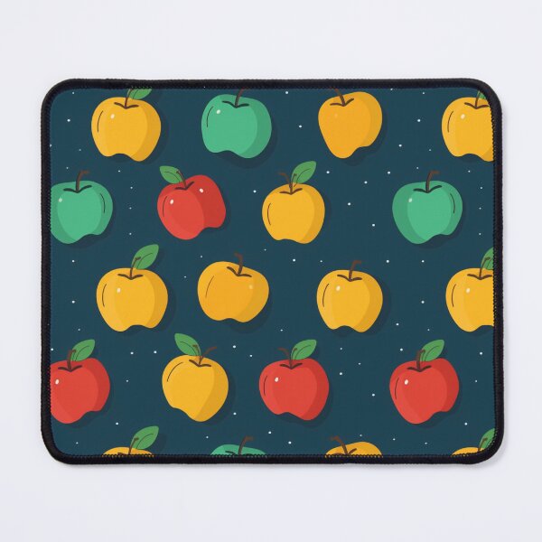 Item preview, Colored apple pattern designed and sold by imagenia.