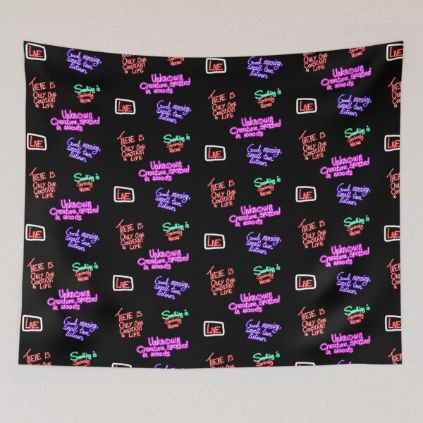 Item preview, Neon Signs Rhett Conn Pattern designed and sold by Boxer-n-co.