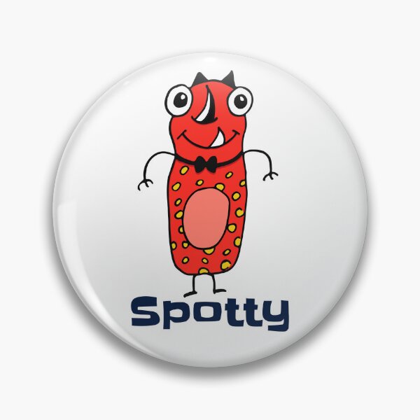 Item preview, Fen Monsters - Spotty - Sticker designed and sold by DinkyBeavers.