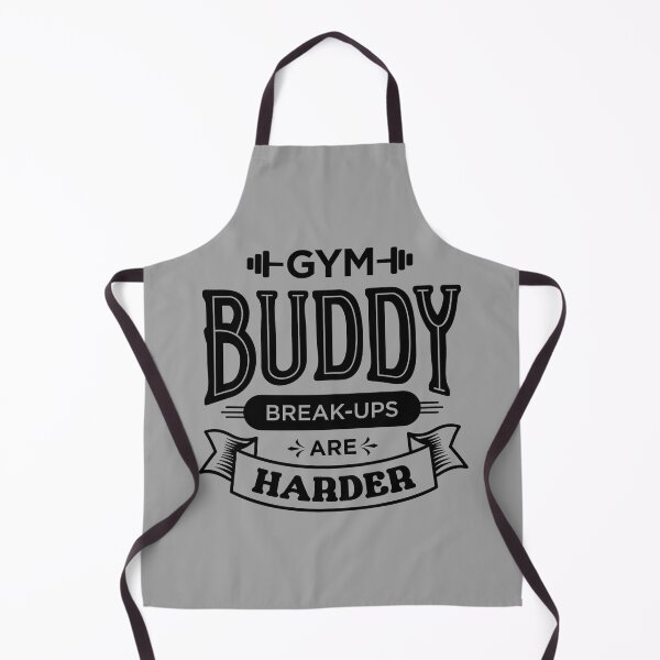 Item preview, gym buddy bro break up black designed and sold by graphicsbuddy.
