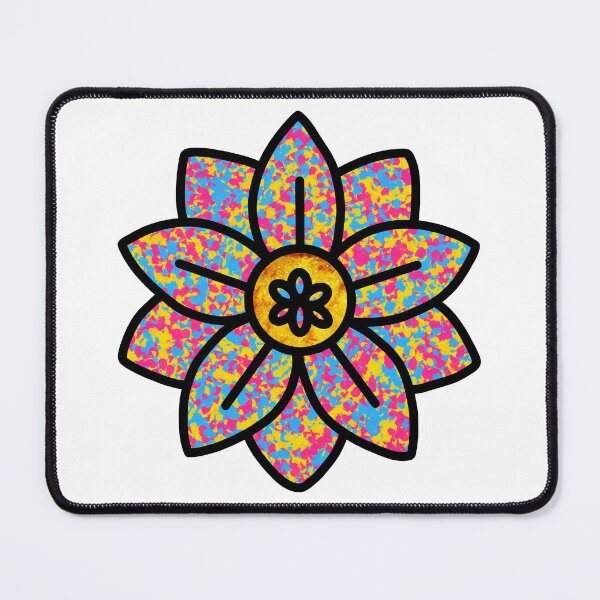 Item preview, Abstract Pansexual Flower designed and sold by SilverFantasy.