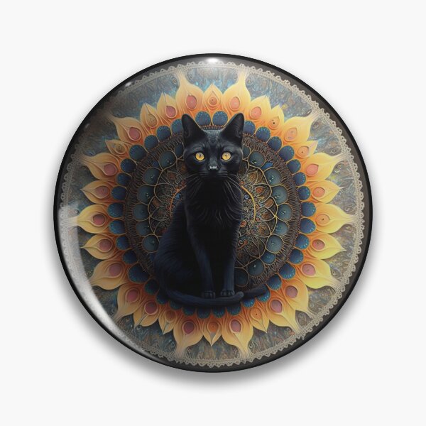 Artikelvorschau, Katze Noir #1202 | Schwarze Katze entworfen und verkauft von Black-Cats.
