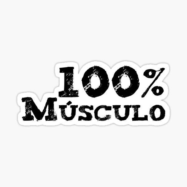 Item preview, 100% MUSCULO designed and sold by izenArtelier.