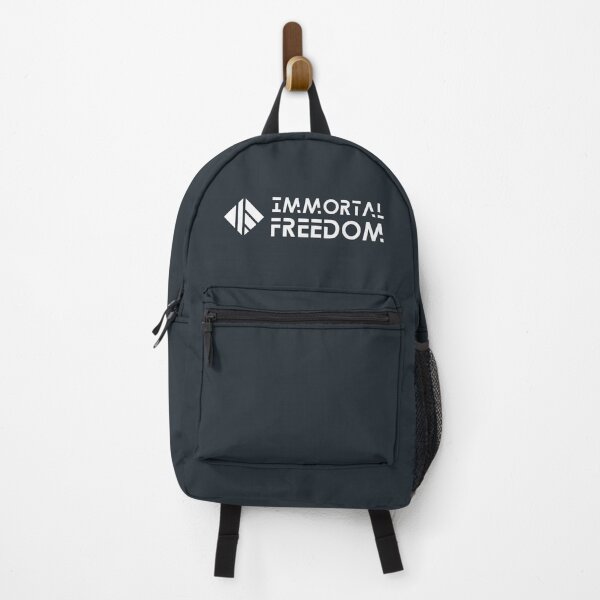 Item preview, Immortal Freedom Logo & Side Title - White designed and sold by Allen Christianson.