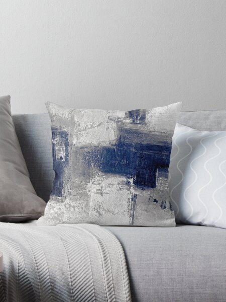Item preview, Blue gray abstract designed and sold by ElaSzczepaniak.
