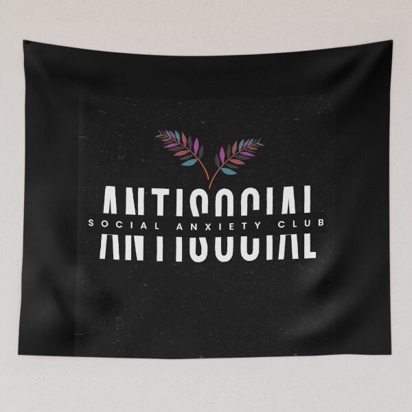 Item preview, Antisocial Social Anxiety Club Laureate designed and sold by danielliamgill.