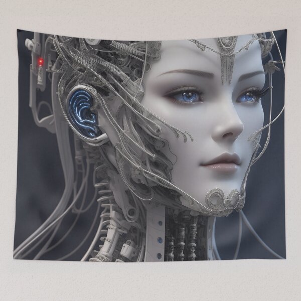 Item preview, Aurora: Stunning Android Beauty Revealed! designed and sold by Nustudios.