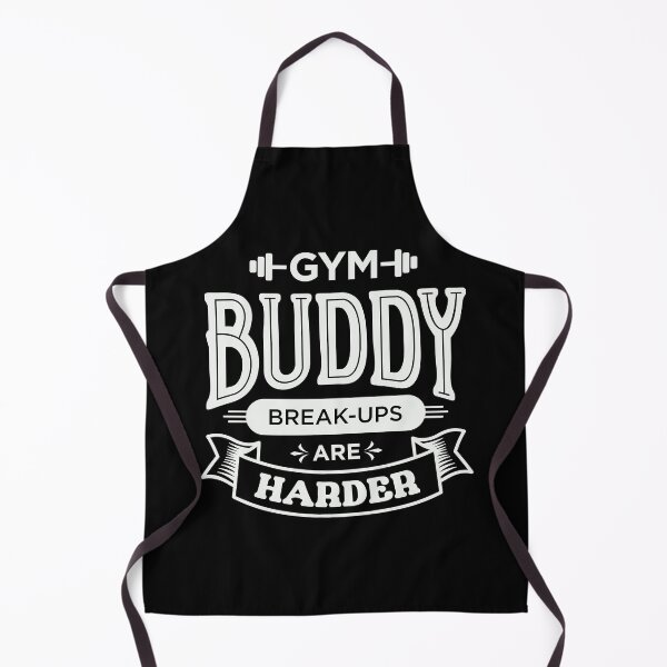 Item preview, gym buddy bro break up white designed and sold by graphicsbuddy.