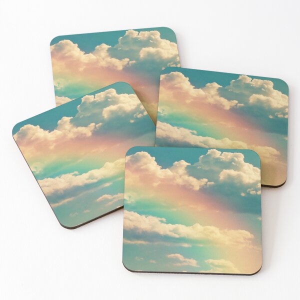 Item preview, Abstract Rainbow on Clouds and Blue Sky designed and sold by calibrit.