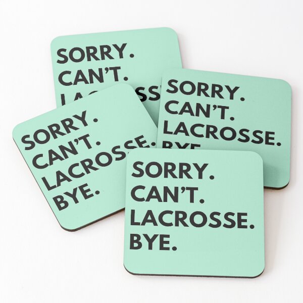 Item preview, Sorry Can’t Lacrosse Bye designed and sold by CoolShirtDepot.