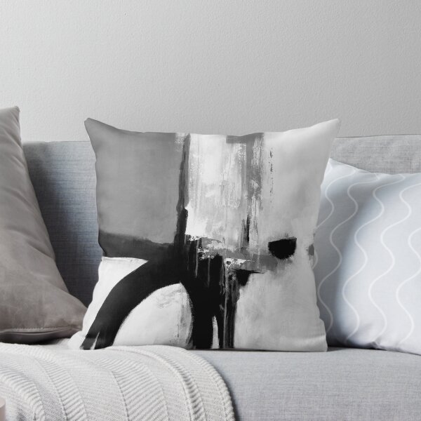 Item preview, Black white grey abstract  designed and sold by ElaSzczepaniak.