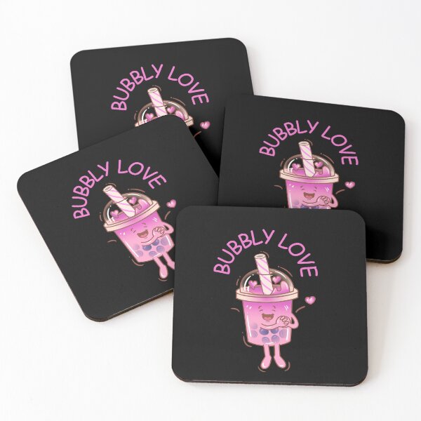 Item preview, Cute  Kawaii  Pink Bubble Tea designed and sold by Artistusha.