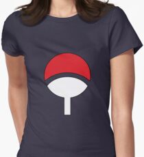 Uchiha clothes Women's Fitted T-Shirt