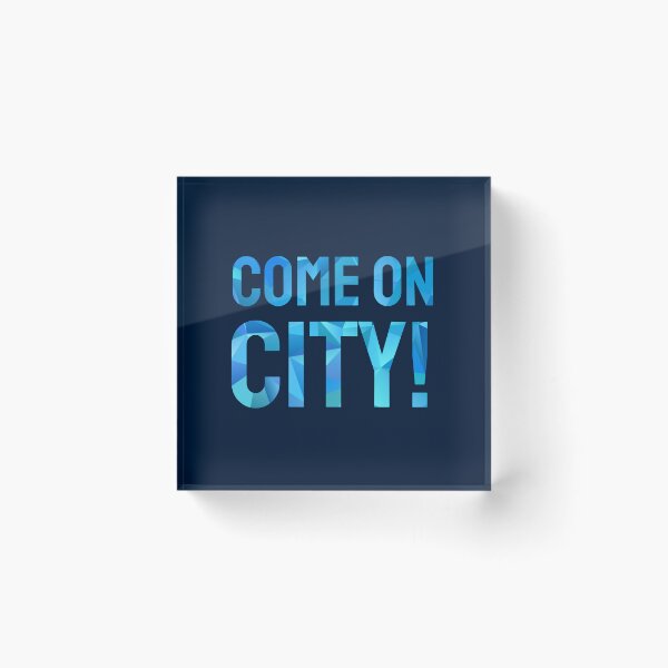 Item preview, Come on City! Geo Blue designed and sold by VRedBaller.