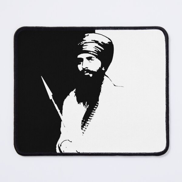 Item preview, Sant Jarnail Singh Bhindranwale Black White designed and sold by inkstyl.